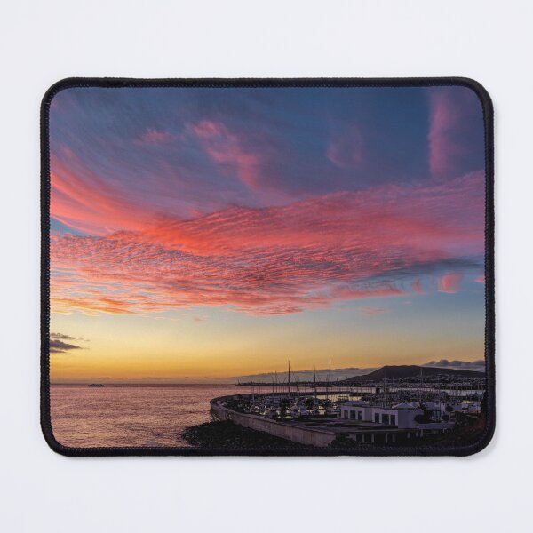 Item preview, Sunset over Marina Rubicon in Playa Blanca, Lanzarote designed and sold by iCimages.net.