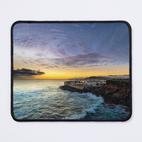 Item preview, Sunset over Marina Rubicon, Playa Blanca designed and sold by iCimages.net.