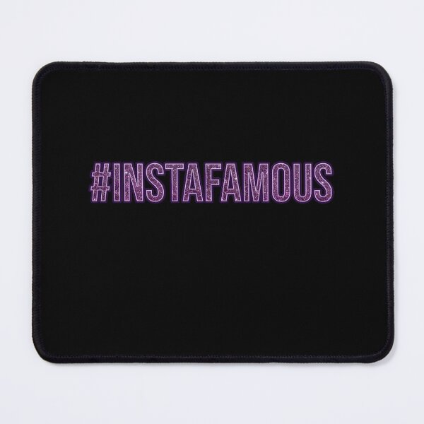 Item preview, Instafamous purple glitter hashtag designed and sold by GlamourChick.