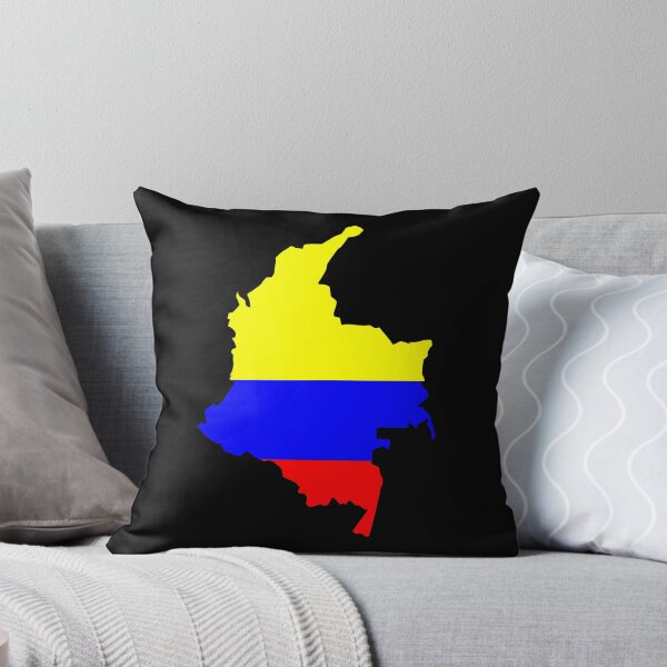 Aperçu de l'œuvre Carte du drapeau de la Colombie créée et vendue par limitlezz.