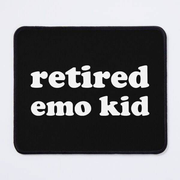 Item preview, Retired Emo Kid - funny slogan gift designed and sold by kapotka.