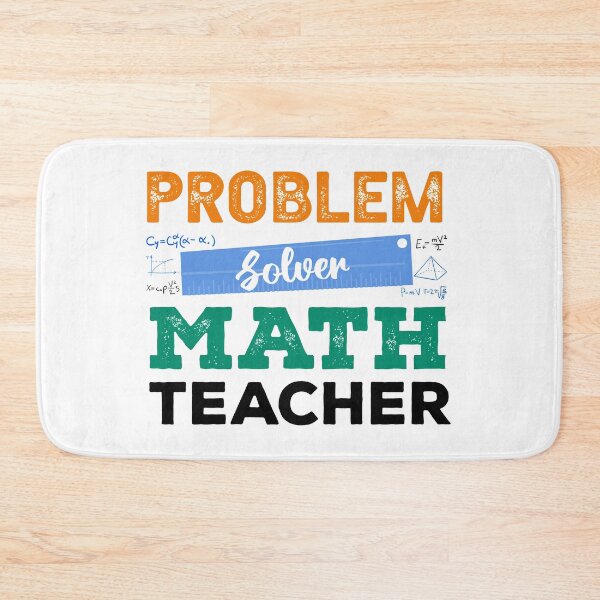 Item preview, Problem Solver Math Teacher designed and sold by FASHIONGALLERIA.