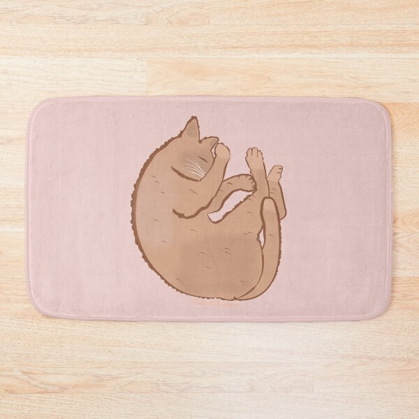 Item preview, Sleepy cute cat curled up designed and sold by PeacePlanner.