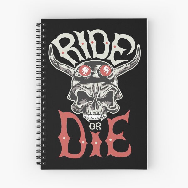 Item preview, Ride or Die Motorbike Art designed and sold by DIYarts.