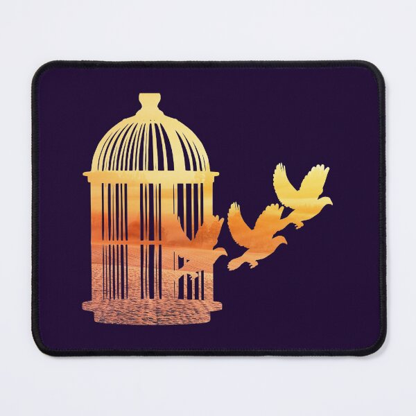 Item preview, The Birdcage (indigo) designed and sold by ChiaraBlueberry.