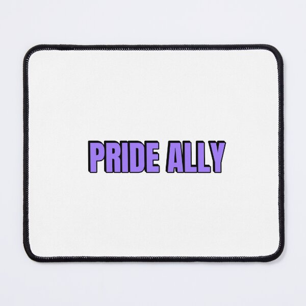 Item preview, Pride Allyship PRIDE ALLY purple designed and sold by Inspirationmotivation.