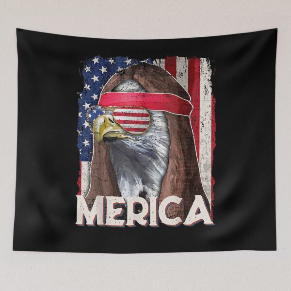 Item preview, Merica Bald Eagle Mullet American Flag 4th Of July Patriotic designed and sold by lucretia155.