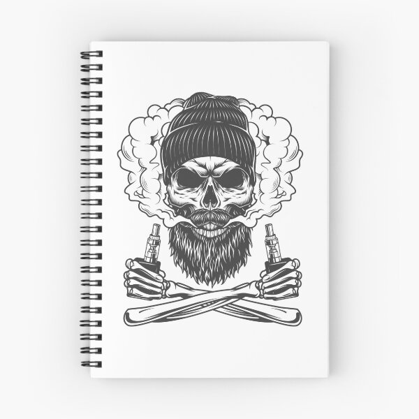 Item preview, Skull vaping concept designed and sold by WaviStudio.