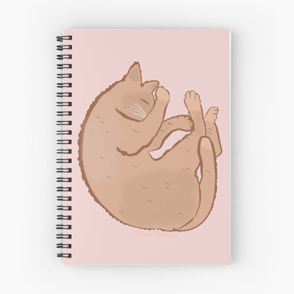 Item preview, Sleepy cute cat curled up designed and sold by PeacePlanner.