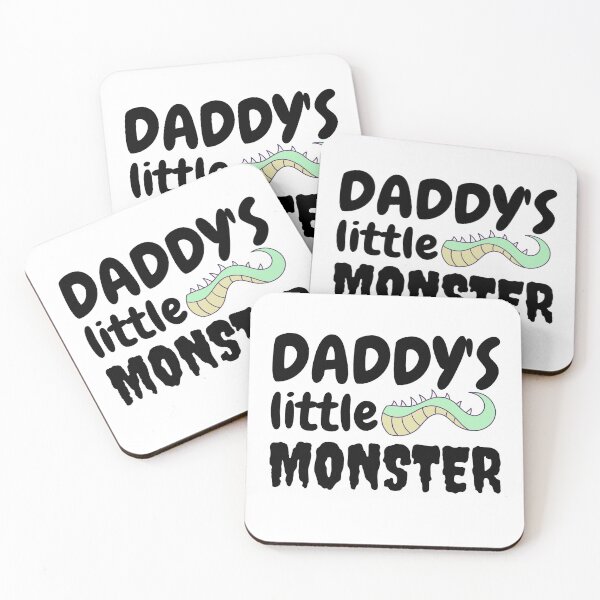 Item preview, Daddy's little monster - Monster babies - Cute Halloween designed and sold by For the love of Pixels.