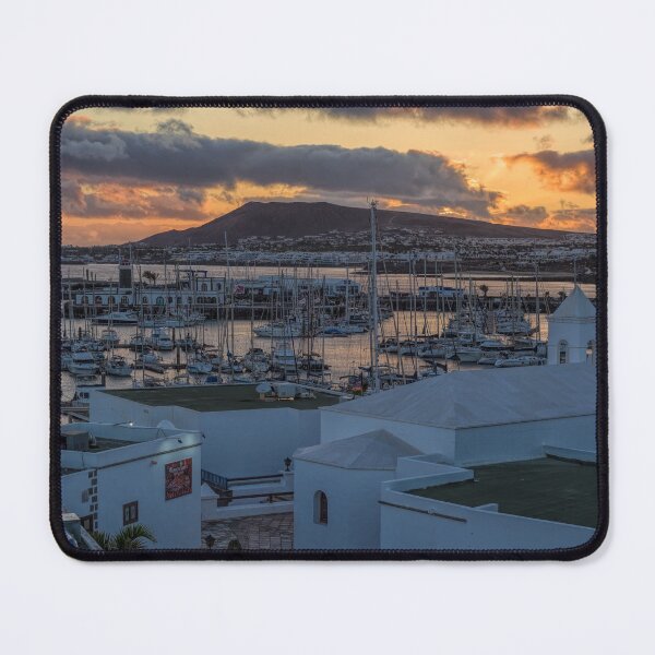 Item preview, Sunset view Rubicon Marina, Playa Blanca designed and sold by iCimages.net.