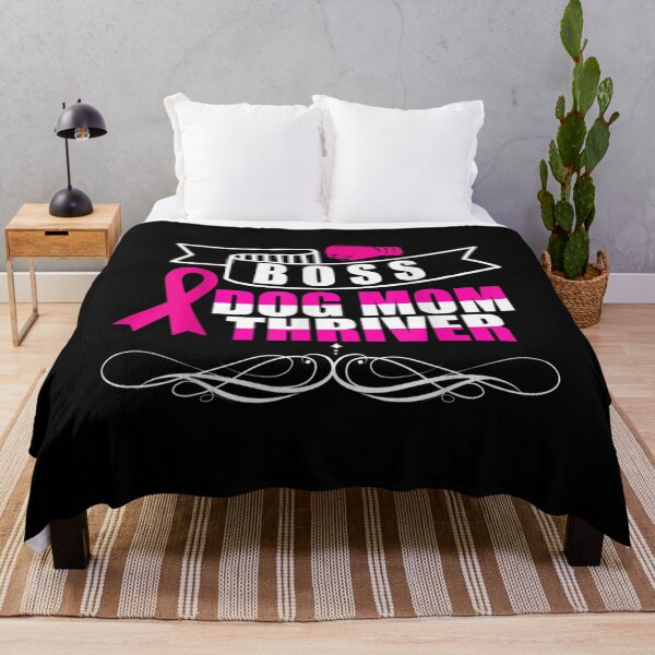 Item preview, Boss Dog Mom Thriver Cancer Awareness Gift designed and sold by lucretia155.