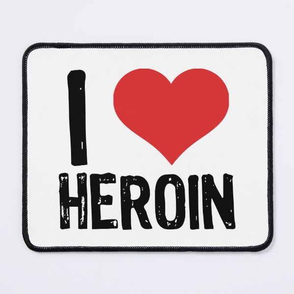 Artikelvorschau, Ich liebe Heroin entworfen und verkauft von The "I Love Everything" Shop.
