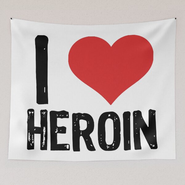 Item preview, I Love Heroin designed and sold by The "I Love Everything" Shop.