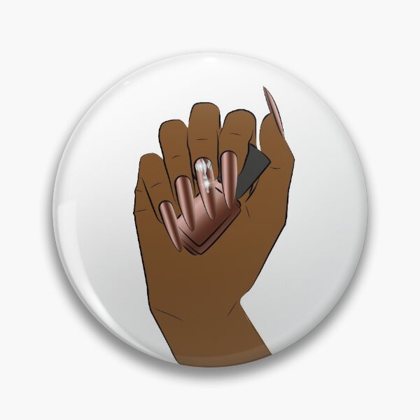 Item preview, Afroamerican Hand with Long Nails  designed and sold by savanamms6.