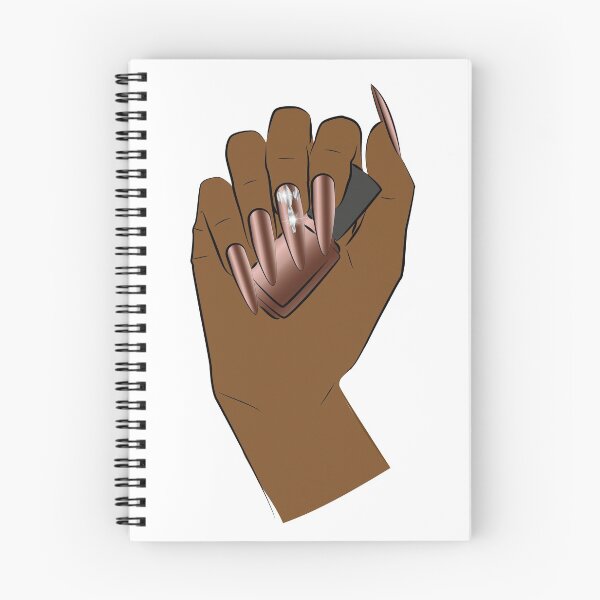 Item preview, Afroamerican Hand with Long Nails  designed and sold by savanamms6.