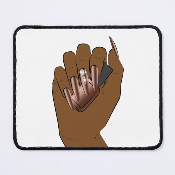 Item preview, Afroamerican Hand with Long Nails  designed and sold by savanamms6.