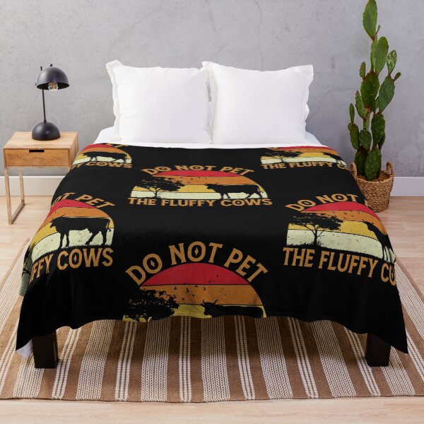 Item preview, Do Not Pet The Fluffy Cows For Brown Fluffly designed and sold by Nguyenvanhai.