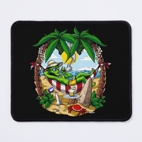 Item preview, Alien Stoner Beach Party designed and sold by underheaven.