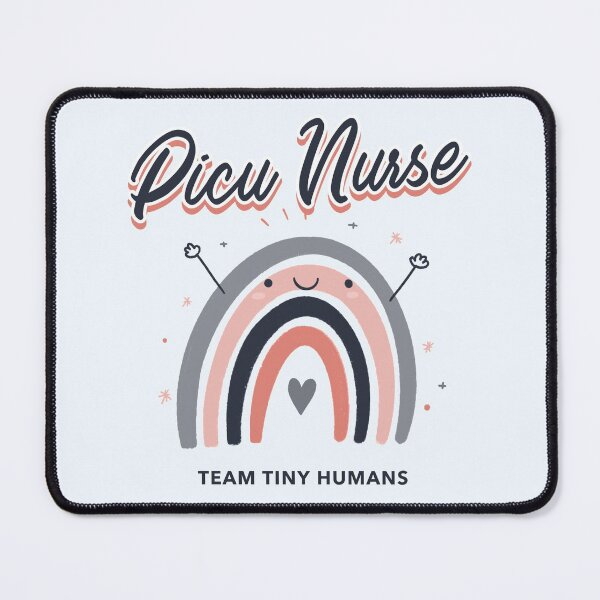 Item preview, Cute Rainbow Pediatric ICU Nurse Gift Picu Nurse Team Tiny Humans designed and sold by TamGustam.