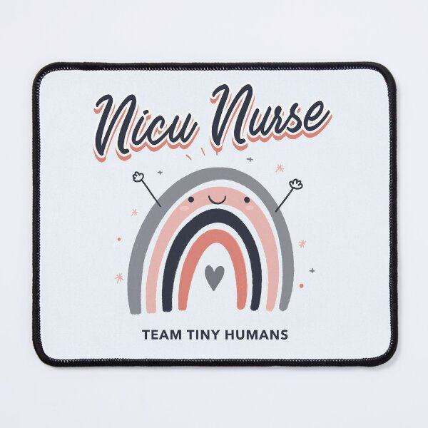 Item preview, Cute Rainbow Neonatal ICU Nurse Gift Nicu Nurse Team Tiny Humans designed and sold by TamGustam.