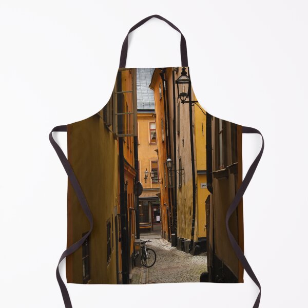 Item preview, Narrow streets of Stockholm's Old Town, Gamla Stan, Sweden designed and sold by Alena Vishina.