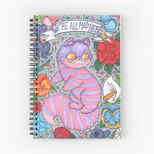 Item preview, We are all mad here - Cheshire cat  designed and sold by zindyconz.