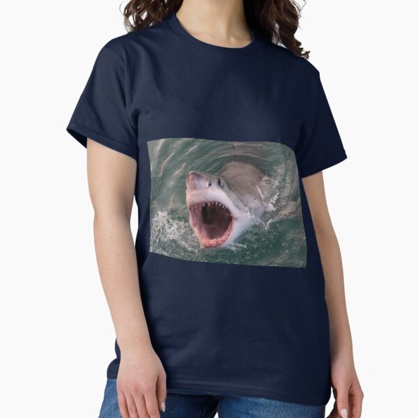 Item preview, Great White Shark Coming At You designed and sold by Teepocalypse.
