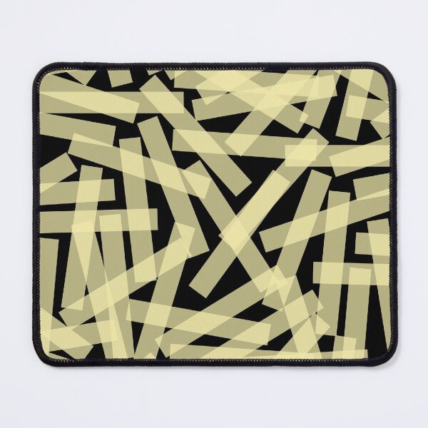 Item preview, Masking Tape Pattern on Black Background designed and sold by kapotka.