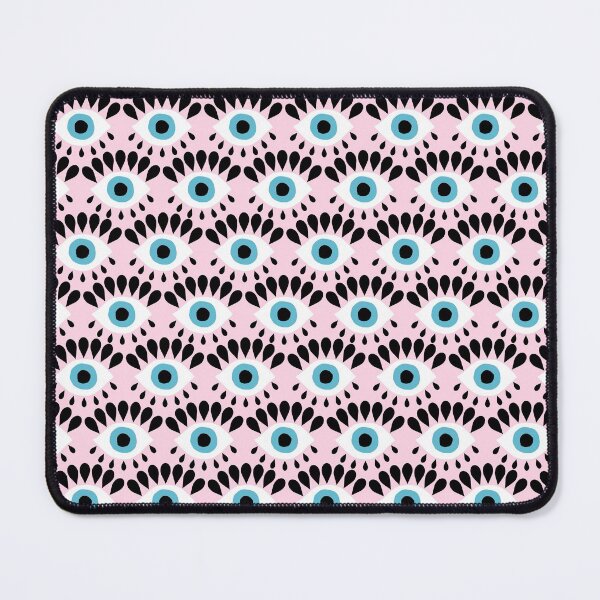 Item preview, Cute Eyes Pattern on Pink Background designed and sold by kapotka.