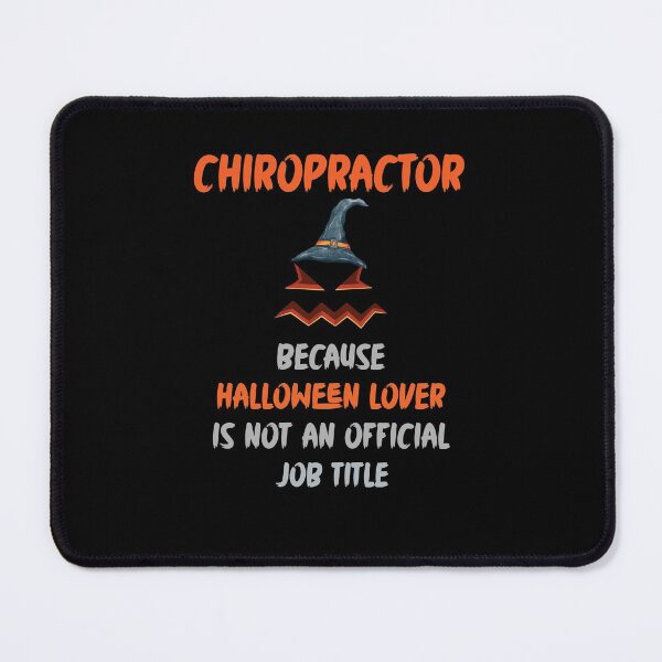 Item preview,  Chiropractor because Halloween lover is not an official job title funny Chiropractic  designed and sold by patroart.