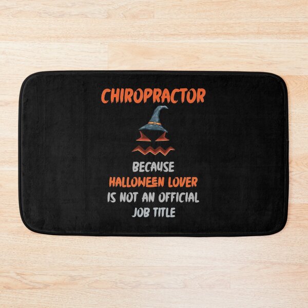 Item preview,  Chiropractor because Halloween lover is not an official job title funny Chiropractic  designed and sold by patroart.