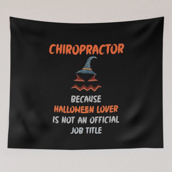 Item preview,  Chiropractor because Halloween lover is not an official job title funny Chiropractic  designed and sold by patroart.