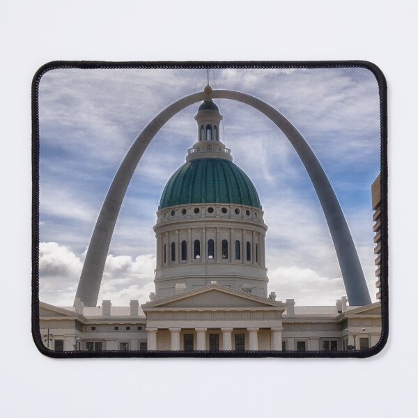 Item preview, The Old Courthouse and the Gateway Arch designed and sold by Kathy Weaver.