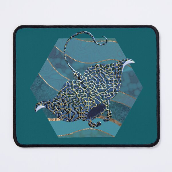 Item preview, GOLDEN STINGRAY ABSTRACT 370. designed and sold by sana90.