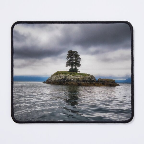 Item preview, Twin Trees on an Island - Resurrection Bay, Alaska designed and sold by Kathy Weaver.