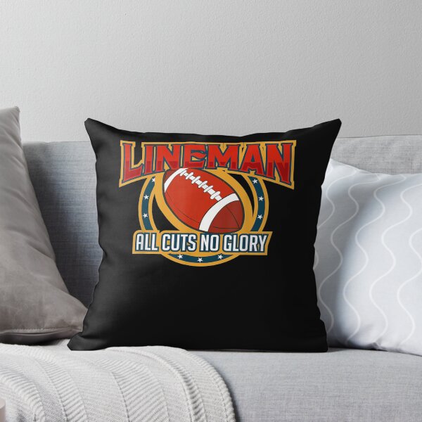 Item preview, Lineman Cuts No Glory Sports Player Coach designed and sold by lucretia155.