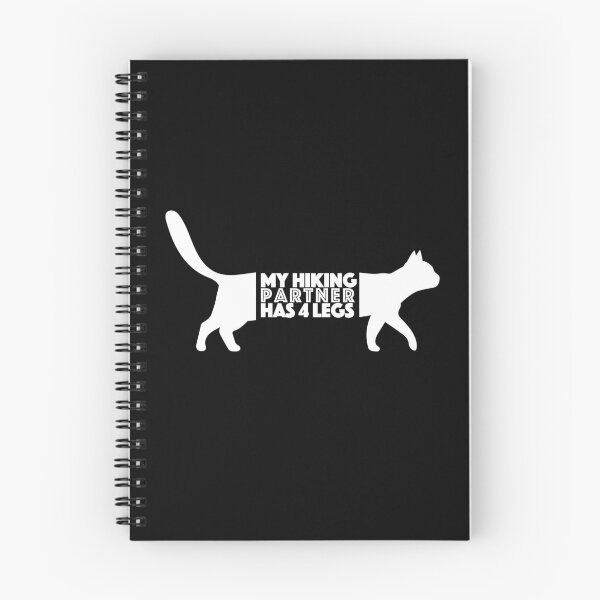 Item preview, My Hiking Partner Has Four Legs - Cat designed and sold by dibeja.
