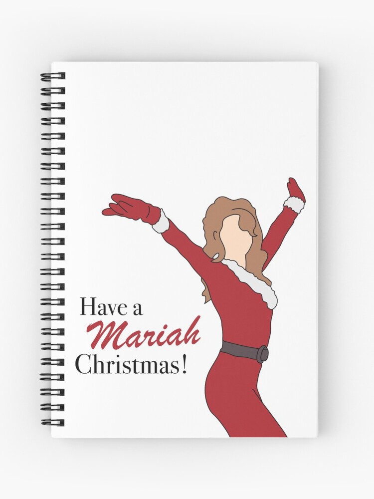 Carnet for Sale avec l'œuvre « Passez un Noël Mariah » de l