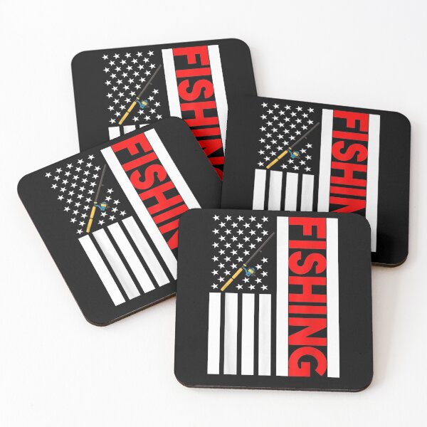 Item preview, Fly Rod Fishing American Flag Retro Vintage Fishing designed and sold by lucretia155.