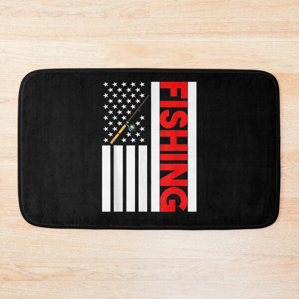 Item preview, Fly Rod Fishing American Flag Retro Vintage Fishing designed and sold by lucretia155.
