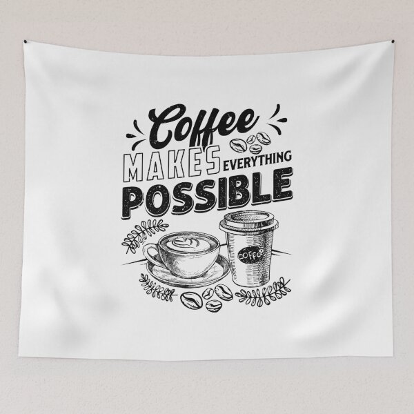 Item preview, Coffee makes everything possible designed and sold by Zexten.