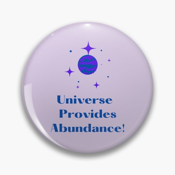 Item preview, Universe Provides Abundance! designed and sold by POSITIVE4EVA.