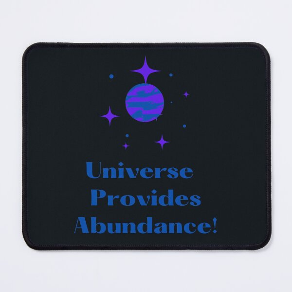 Item preview, Universe Provides Abundance! designed and sold by POSITIVE4EVA.