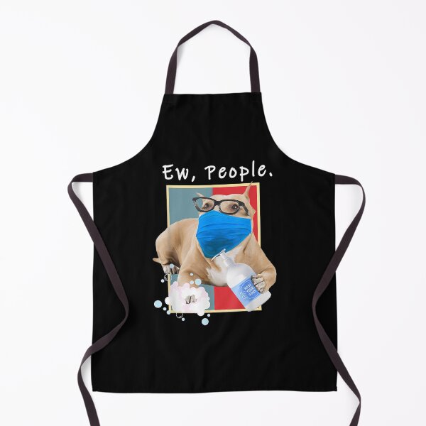 Item preview, Pitbull Ew People Dog Wearing A Face Mask Dog Mom designed and sold by aliceshe.
