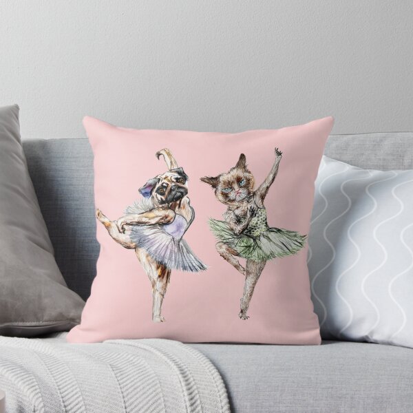 Item preview, Dancing Pets on Pink designed and sold by NOTSNIW ART.