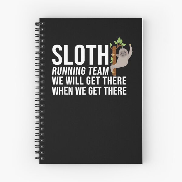 Item preview, Sloth Running Team Get There designed and sold by aliceshe.