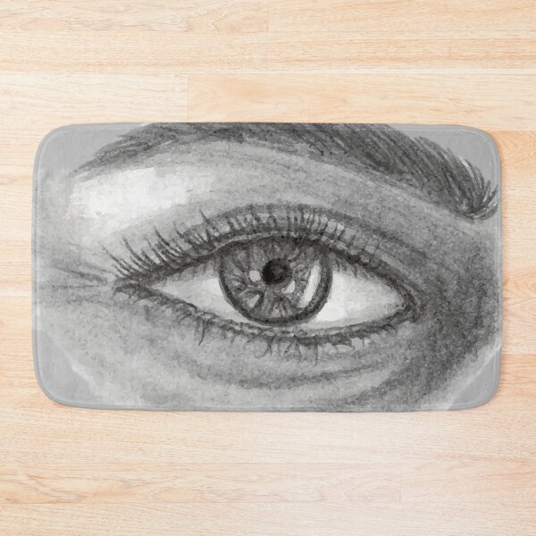 Item preview, 'Eye See You' - Hand Drawn Pencil Design designed and sold by TaltalimDesign.