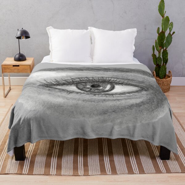 Item preview, 'Eye See You' - Hand Drawn Pencil Design designed and sold by TaltalimDesign.