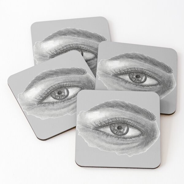 Item preview, 'Eye See You' - Hand Drawn Pencil Design designed and sold by TaltalimDesign.